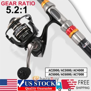 Lightweight Fishing Reel Spinning Reel Ultra Smooth Powerful Max Drag 26lbs - Picture 1 of 17