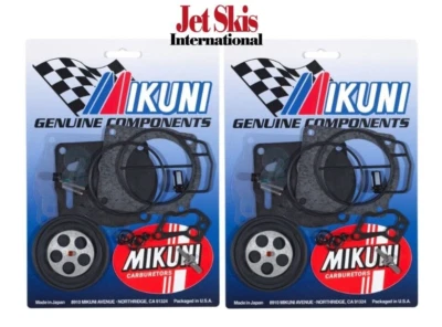 2 Pack Seadoo LRV 951 DI GTX 951 RX 951 XP 951 Mikuni Carburetor Rebuild Kit - Image 1 of 4