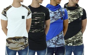 Time Is Money Men's Designer Cotton T-Shirt - Short Sleeve Urban Streetwear Tee - Picture 1 of 70