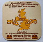 British Beermat Collectors Society - 21st Anniversary - Vintage Beer Mat 1991