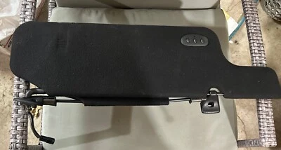 Sun Visor 1995 1996 年 1997 年林肯镇汽车左司机侧带镜面原始设备制造商黑色 — 第 1/4 张图片