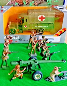 Corgi WW1 Ambulance/Soldiers /Machine gun/Cannon/Unique Tin ideal gift - Picture 1 of 10