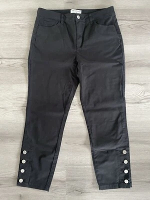 Damen Stiefelhose 7/8 Hose schwarz Größe 40 Rick Cardona New York kaum getragen  - Bild 1 von 4