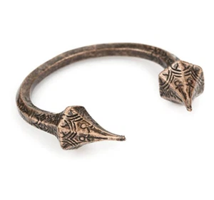 LUV AJ Designer Kupfer Ochse geschnitzter Talon Armreif Armband.  L29 - Bild 1 von 1