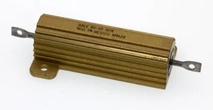 DALE RH-50, 40 Ohm 1% 50W, Resistenza di montaggio a telaio avvolto, NOS - Foto 1 di 2