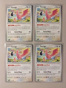 4x Flamigo 170/193 Pokemon card SV Paldea Evolved uncommon NM - Picture 1 of 1