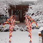 Solar Light Battery Powered Candy Cane Outdoor Garden Wedding Party Decoration