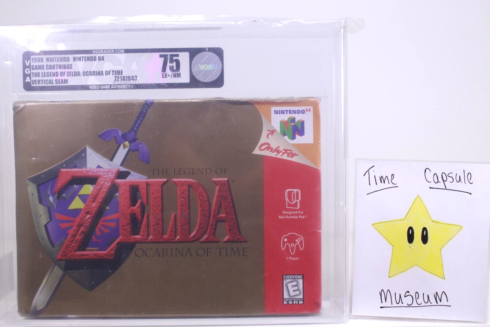 Legend Of Zelda: Ocarina Of Time Graded Copy At $550 And Climbing