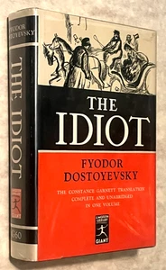 Der Idiote Fjodor Dostojewski moderne Bibliothek Hardcover Mylar verpackt DJ 1962 - Bild 1 von 3