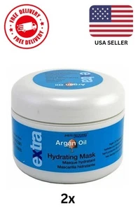 2x JHERI REDDING EXTRA HYDRATING ARGAN OIL HAIR MASK MOISTURE TREATMENT 8.3 OZ - Picture 1 of 1