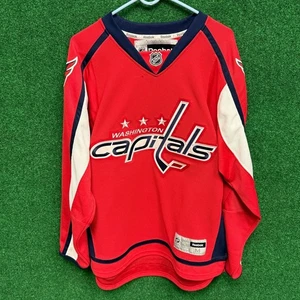 2011 Washington Capitals Dennis Wideman #6 rot & blau Gr. Medium Trikot UNISEX - Bild 1 von 4