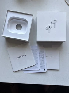 Apple AirPods Pro - BOITE VIDE UNIQUEMENT et. Manuel 2ème génération - Photo 1 sur 6