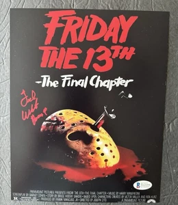Ted White Rare! autographed signed Jason Friday 13th 8x10 photo Beckett BAS coa - Picture 1 of 2