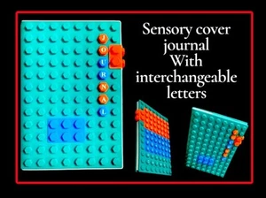 Diario táctil SENSORIAL con cubierta de silicona 3D y letras/números/símbolos conmutables - Imagen 1 de 24