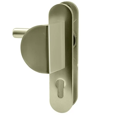 Paire poignées de porte aluminium blindée Bricard Osmose 190 mm béquille ailero - Photo 1/4