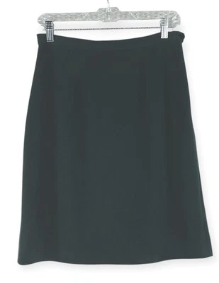 Falda de seda Jones New York para mujer 10 musgo verde bosque forrada hasta la rodilla Foto 1 de 4