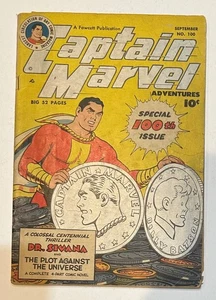 (1949) Captain Marvel Adventures #100 Anniversary Issue! CC Beck Cover Art - Picture 1 of 2