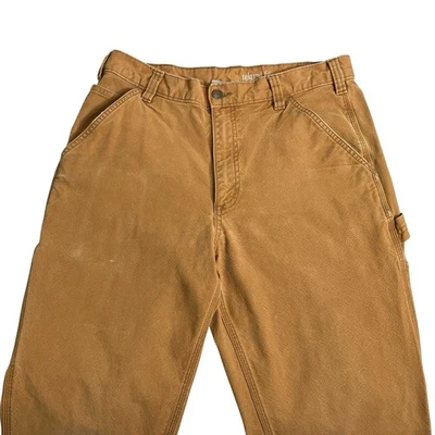 Carhartt Carpenter Jeans Mens 33x36 Denim Relaxed Fit Grunge Workwear Streetwear - Image 1 of 4