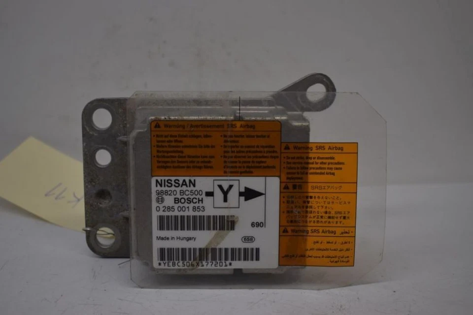 Centralina airbag centralina airbag crash sensors module NISSAN MICRA III (K12 - Immagine 1 di 2