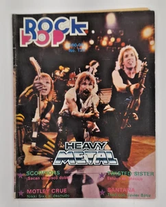 ROCK POP No.120 JUNE 1985, MEXICAN MAGAZINE, SCORPIONS / KISS / QUIET RIOT - Picture 1 of 7