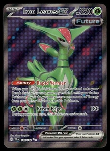 Pokemon Tcg Iron Leaves ex #186 Pokemon Temporal Forces NM - Picture 1 of 2