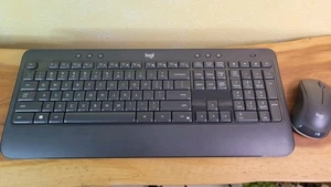 Logitech K540 Wireless Keyboard M310 Mouse Combo Black w/ Unifying Dongle Excel. - Picture 1 of 9