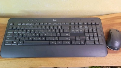 Logitech K540 Wireless Keyboard M310 Mouse Combo Black w/ Unifying Dongle Excel. - Image 1 of 4