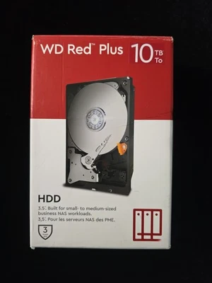 WD - Red Plus 10TB HDD NAS Internal Hard Drive - Image 1 of 4