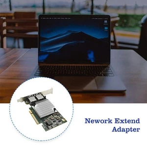 for Intel X540-T2 10G Dual RJ45 Ports Ethernet Converged Adapter Network S0T9 - Picture 1 of 11