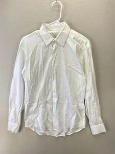 Prada Men's Off-White Dress Shirt Men's Size 40 15 3/4 Designer Luxury - Picture 1 of 11