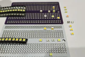 20x SMD LED PLCC-2 3528 1210 warm white - weiß - blau - rot - grün - gelb- amber - Picture 1 of 10