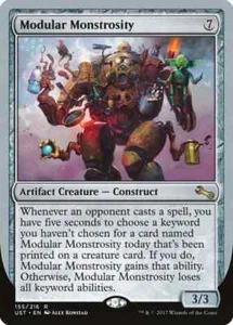 MTG Modular Monstrosity - UST Unstable NM - Picture 1 of 1