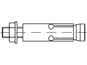 ART 88583 Stahl FZA galvanisch verzinkt FISCHER ZYKON-Bolzenanker - Bild 1 von 1