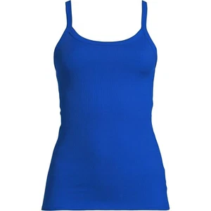 NO BOUNDARIES Junior Girl's size S(3-5) CAMI TOP Ribbed BLUE ~New with Tags - Picture 1 of 2