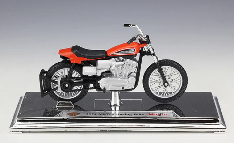 Maisto 1:18 Harley Davidson 1972 XR750 Racing MOTORCYCLE BIKE Model NEW IN BOX - Image 1 of 4