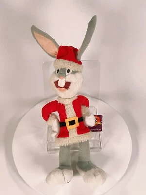 Peluche de colección Bugs Bunny Santa Looney Tunes 14” por Nanco Navidad 2004 Foto 1 de 4