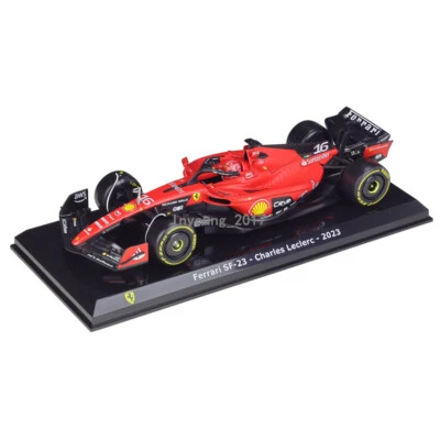 1:24 Scale 2023 Ferrari SF-23 Model Car Diecast Racing Car Charles Leclerc 16 - Image 1 of 4