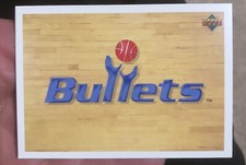 1991-92 UPPER DECK Washington Bullets TEAM HISTORY ITALIAN VERSION #157 RARE!!!