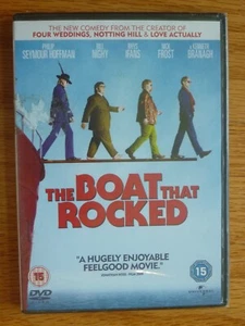 NEW The Boat That Rocked DVD Comedy Movie R2 R4 R5 PAL UK Universal Pictures - Picture 1 of 2
