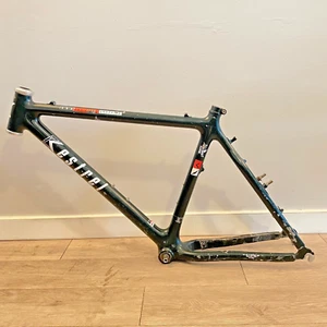 VINTAGE KESTREL CSX CARBON 26" MTB FRAME 19.5" Headset Retro MTB - Picture 1 of 14