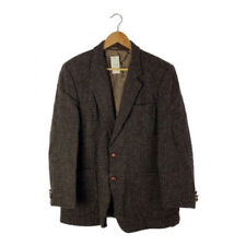 HARRIS TWEED◆80s/Made in Canada/Tweed tailored jacket/-/Wool/BRW