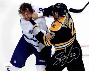 Foto firmada autografiada por Shawn Thornton Boston Bruins 8x10 certificado de autenticidad JSA - - Imagen 1 de 2