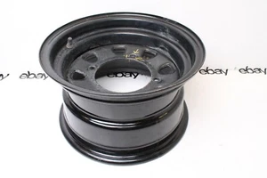 EVS E Force Electric ATV Black Front Wheel Rim 12 inch 12x7.0 ITP USA 42903 BENT - Picture 1 of 10
