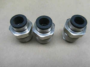 Legris 3175 60 22 Stecker, 3/8 Zoll Außendurchmesser, 1/2 NPT 290 PSI, 3er-Set - Bild 1 von 3