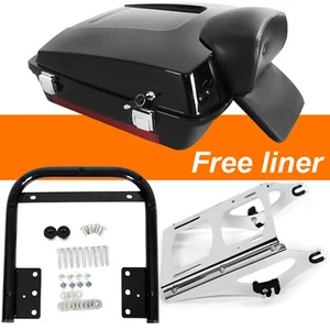 Razor Motorcycle Trunk Luggage Mount Rack For 09-13 Harley Road Electra Glide - Bild 1 von 11