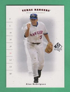 2001 Upper Deck SP Alex Rodriguez Texas Rangers #22 - Picture 1 of 2