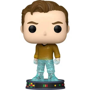 Star Trek Transporter James T. Kirk Brillo Funko Pop! Figura Vinilo Plus #1689 - Imagen 1 de 2