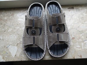 Sandalen Finn Comfort Gr-40 edel mit Klettverschluss ohne Einlagen - Bild 1 von 5