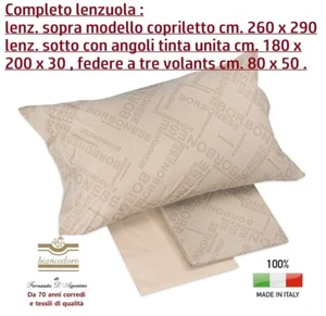 Hoja BORBONESE Boda - Cm. Cubrecama modelo 290 x 260 - Imagen 1 de 9