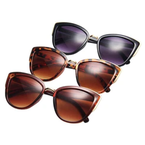 3 Pcs Retro Cat-eye Sunglasses Fashion for Women Fashionable Miss - Picture 1 of 12